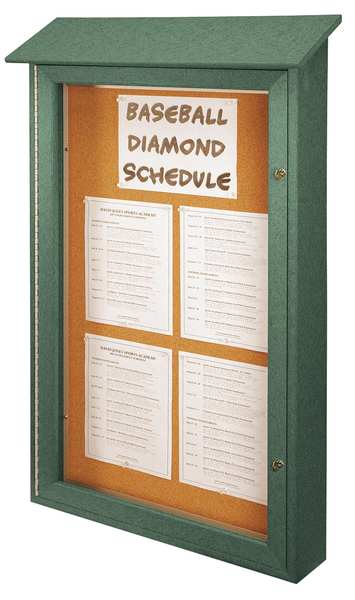 Enclosed Bulletin Board 54