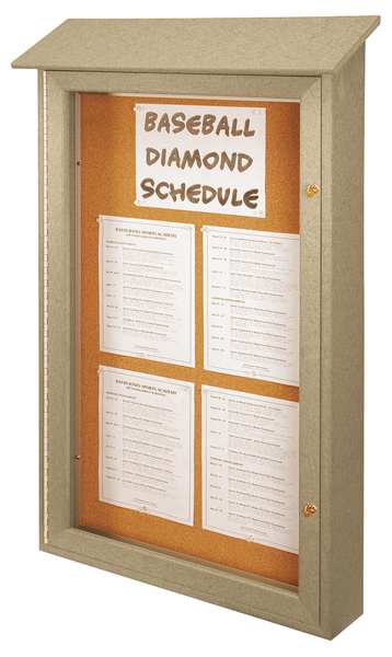 Enclosed Bulletin Board 42