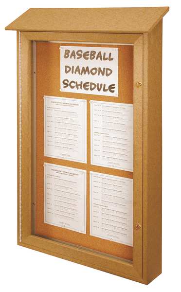 Enclosed Bulletin Board 48