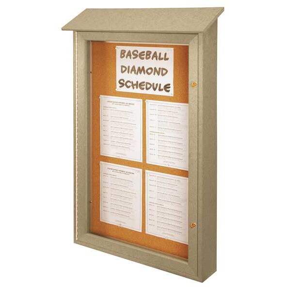 Enclosed Bulletin Board 48