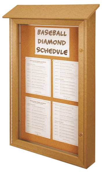 Enclosed Bulletin Board 48