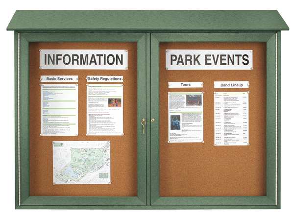 Enclosed Bulletin Board 30