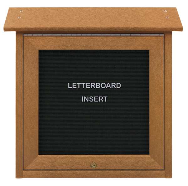 Outdoor Enclosed Vinyl Letter Board 18