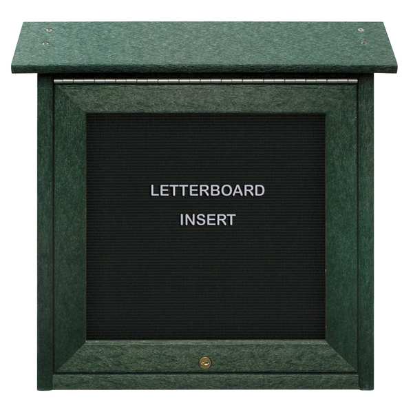 Outdoor Enclosed Vinyl Letter Board 18