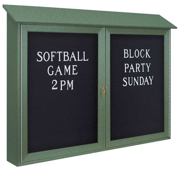 Outdoor Enclosed Letter Board 36