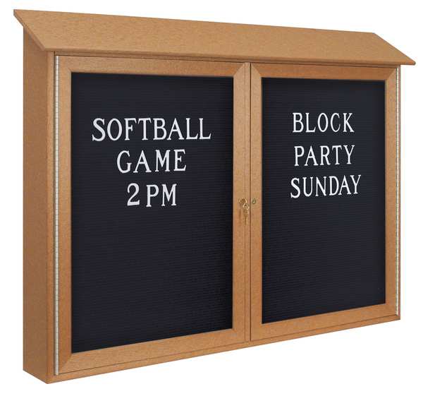 Outdoor Enclosed Letter Board 40