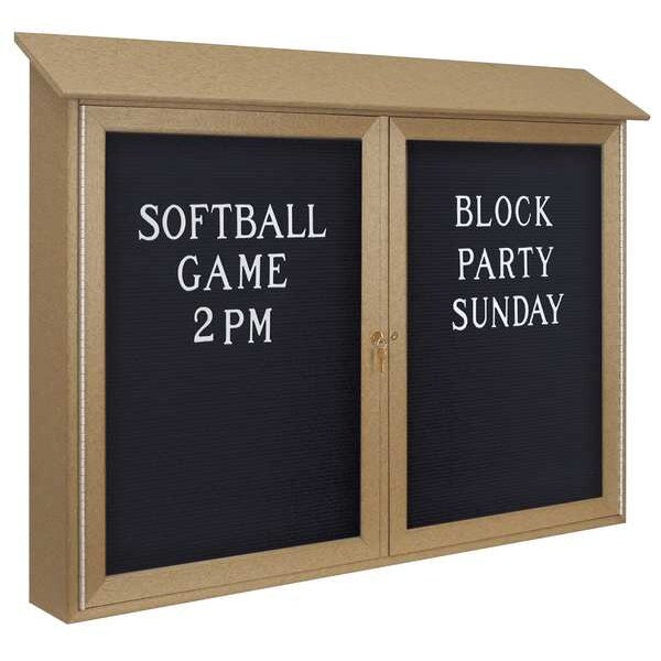 Outdoor Enclosed Letter Board 40