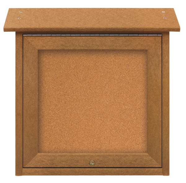 Enclosed Outdoor Bulletin Board, 18