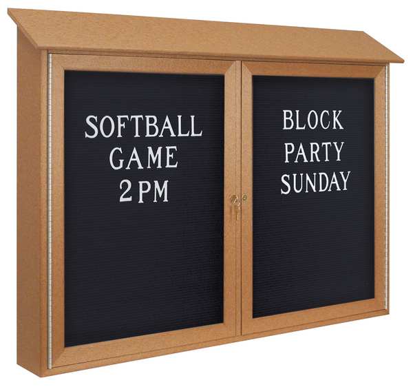 Outdoor Enclosed Letter Board 36