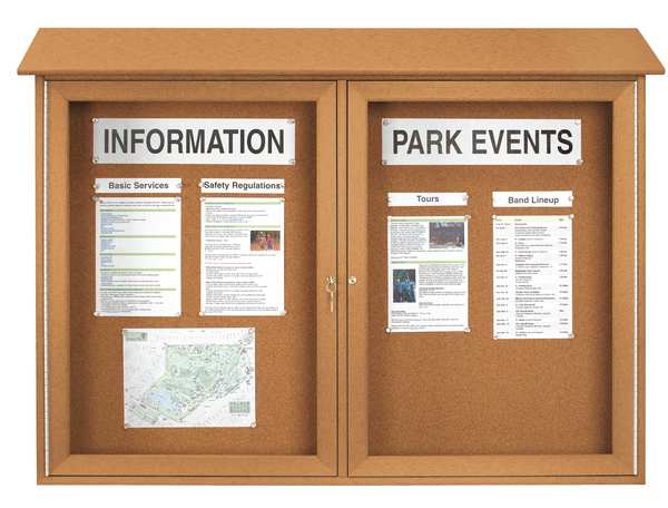 Enclosed Bulletin Board 30