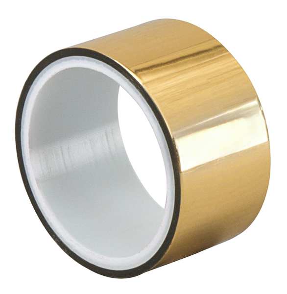 Metalized Film Tape, Gold, 1In x 5Yd