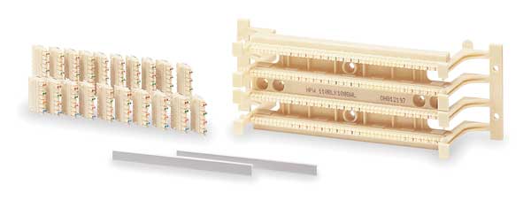 Wiring Block, 110/100-pair w/4pair block