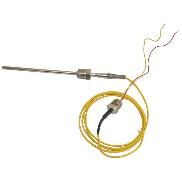 Thermocouple Probe, Type K, Length 6 in.