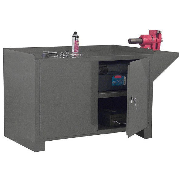 14 ga. Steel Cabinet Workbench, 48