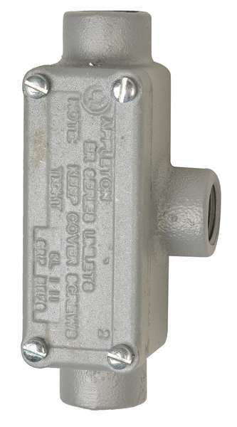 Conduit Outlet Body w/Cover, Iron, TB