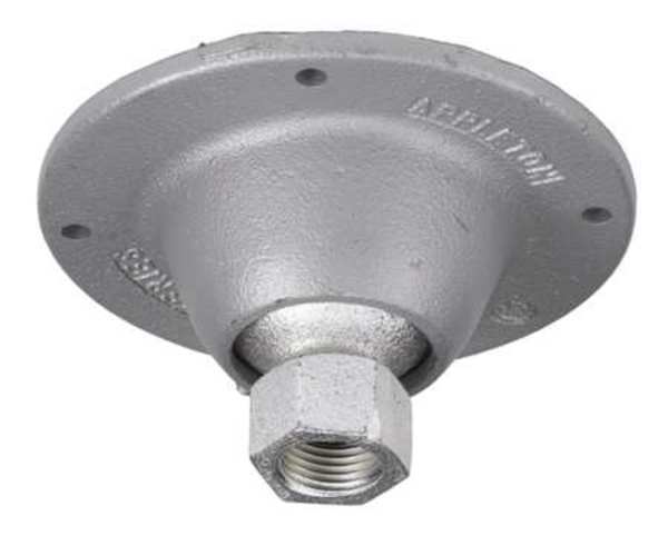 Flexible Fixture Hanger, 3/4In Hub, Iron