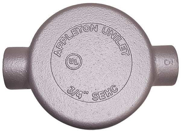 Conduit Outlet Body, Iron, C, 3/4 In.