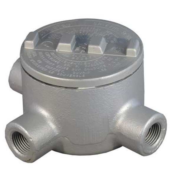 Conduit Outlet Body, T, 1/2 In.