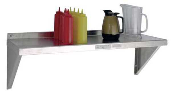 Aluminum Wall Shelf, 12