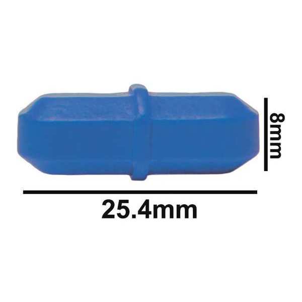 SPINBAR, STIR BAR, PTFE, OCT, BLUE, 1X5/16