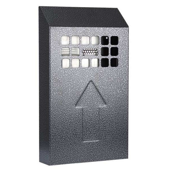Cigarette Receptacle, 1/2 gal., Black