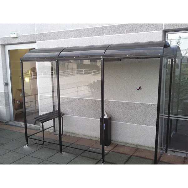 Smoking Shelter - 3-Sided