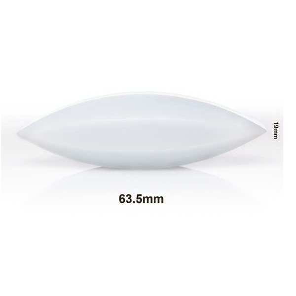 STIR BAR, PTFE, EGG-SHAPED, 2-1/2X3/4