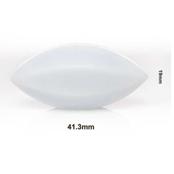 STIR BAR, PTFE, EGG-SHAPED, 1-5/8X3/4