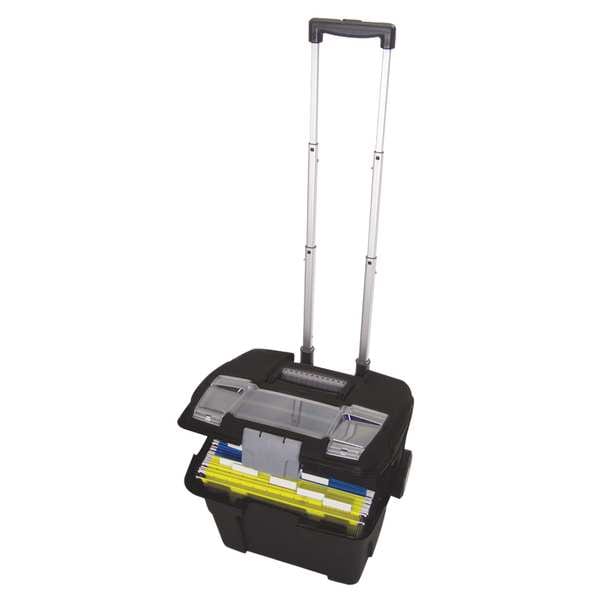 Mobile File Storage Box, Letter, 14-1/4x15