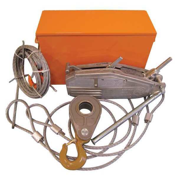 Griphoist Rescue Kit, 4,000 lb. (2 Ton), 60ft. Lift, TU28K