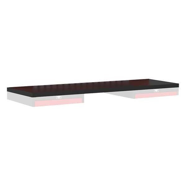 Workbench Top, Steel, 72x24 in., Straight
