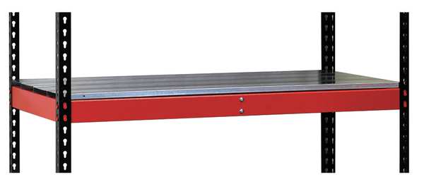 Additional Shelf, 22 ga., Red, 36 In. W