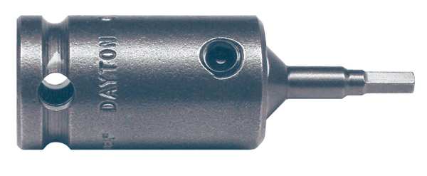 1/8 in Tip, Socket Bit, 3/8 in Drive