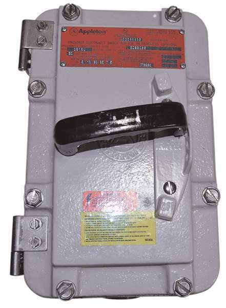 Nonfusible Hazardous Location Safety Switch, 600V, 3PST