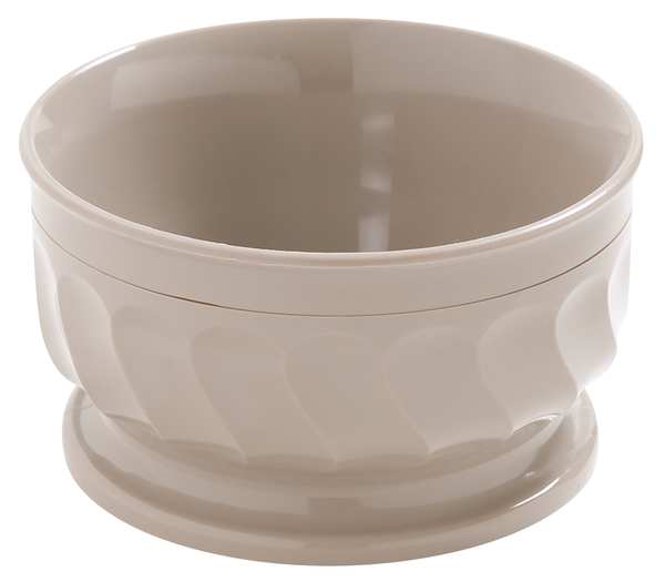 Insulated Bowl, 9 oz., Plastic Latte PK48