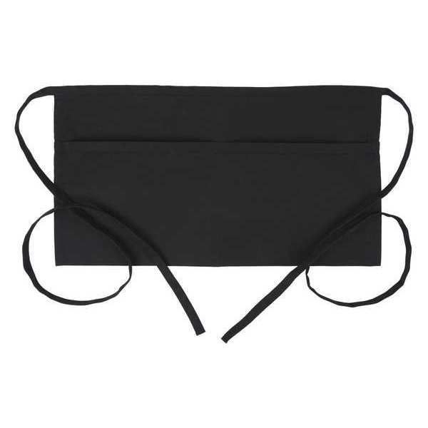 Apron, 2-Pocket Waist, Black, F79