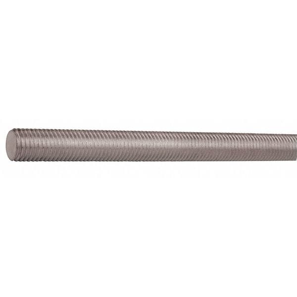Fully Threaded Rod, M4-0.7mm, Plain Finish, 5 PK