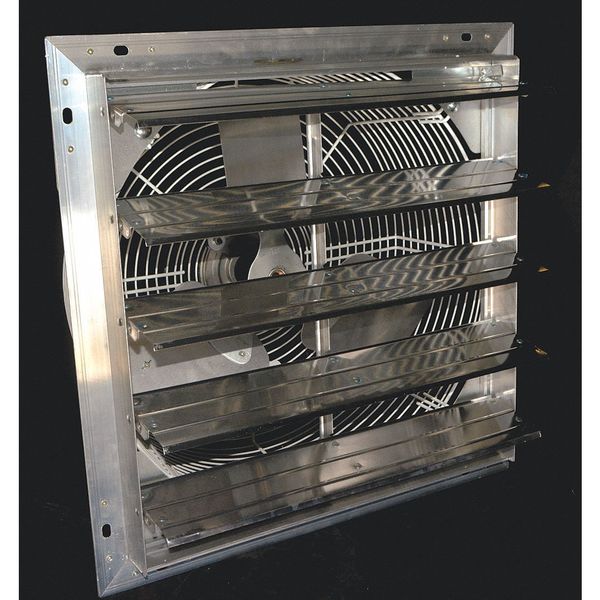 Shutter Fan, Variable Speed, 1200 cfm, 115/230V