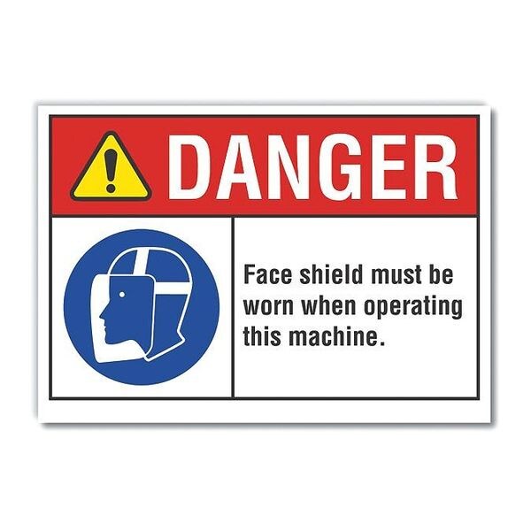 Refldecaldanger Face Shield, 5