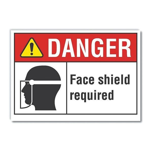 Refldecaldanger Face Shield, 10