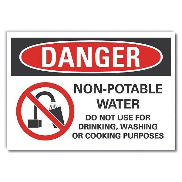 Refldecaldanger Non-Potable, 10