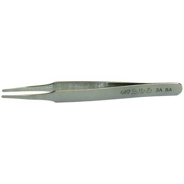 Flat Tweezer, Rounded Tips, 120mm