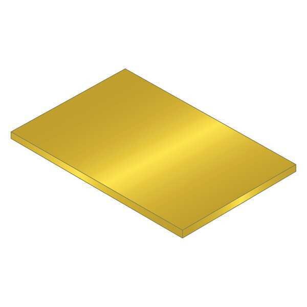 Shim Flat, Brass, 6