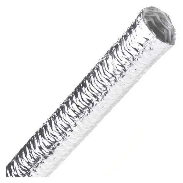 Fiberglass Convo Tube, Aluminum, 1/2