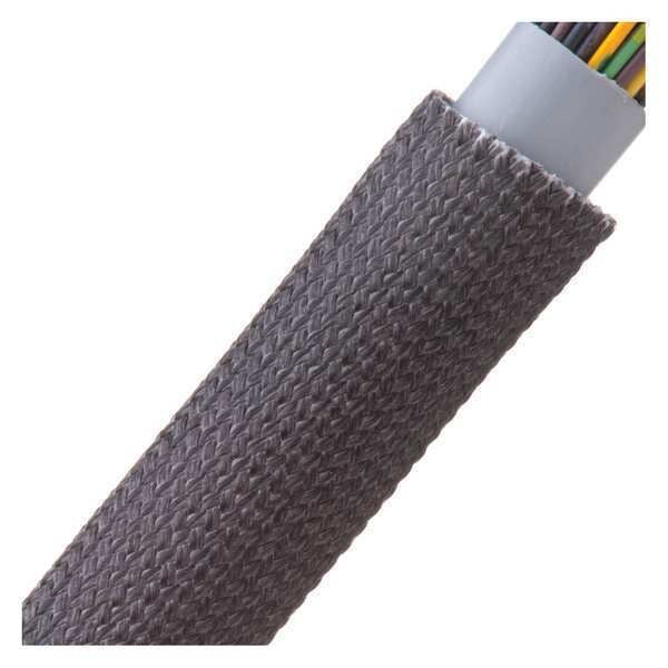 Fiberglass Sleeving, Coated, 1/2