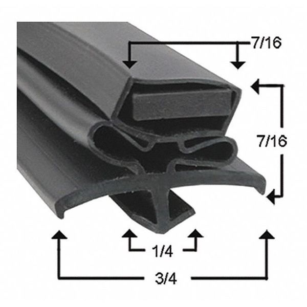 Door Gasket, 19-1/4