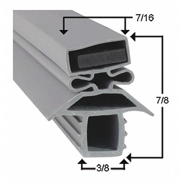 Door Gasket, 16-3/4
