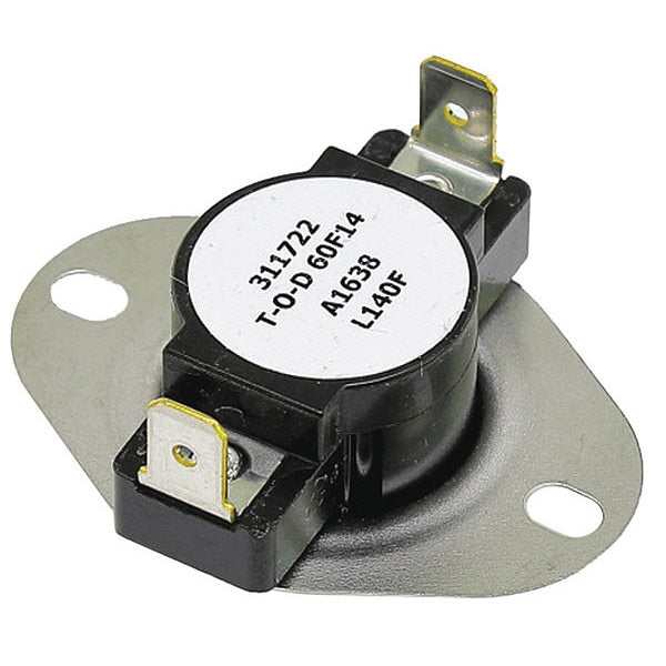 Limit Switch, 140 deg. F, One Time