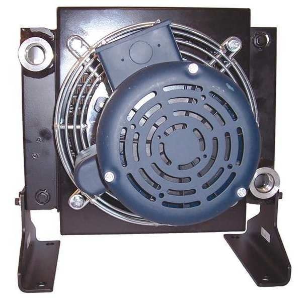 Forced-Air Bypass Oil Cooler, 25PSI, 1/4HP