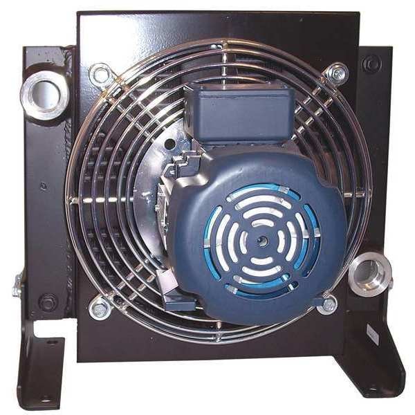 Forced-Air Bypass Oil Cooler, 25PSI, 1/4HP